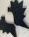 WINGS - Earrings, BLACK