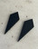 ARROW - earrings, BLACK