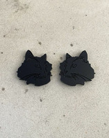 CAT - earring, black