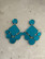 DANGLE - EARRING, PETROL