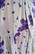 FLOWY- SILK DRESS, LONG FLOWER GREY