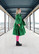 LUSH- SILK DRESS, GREEN