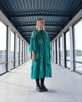 LUSH - DRESS LACE, GREEN