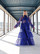 LUSH- LACE GOWN, BLUE