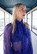 LUSH- LACE GOWN, BLUE