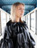 LUSH- DRESS , BLACK PVC
