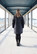 CHECK COAT - GREY
