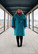 WOOL COAT - JADE GREEN
