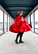 LUSH- DRESS , GLITTER RED