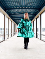 LUSH- DRESS , GLITTER JADE