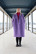 WOOL COAT - LAVENDER