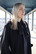FLOWY- HOODIE DRESS, BLACK