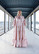 LUSH- SILK EVENING DRESS, PALE PINK