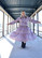 FLOWY- DRESS LONG, LEINIKKI LAVENDER