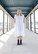 LUSH- DRESS, BRODE WHITE