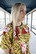 LUSH- DRESS PUFF SLEEVES, YELLOW FLOWER