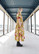 LUSH- DRESS PUFF SLEEVES, YELLOW FLOWER