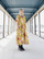 LUSH- DRESS PUFF SLEEVES, YELLOW FLOWER