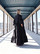 LUSH- SILK GOWN, BLACK