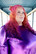 CURVES: LUSH- DRESS , GLITTER LILAC