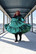CURVES: LUSH- DRESS , GLITTER JADE