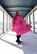 CURVES: LUSH- DRESS BOW COLLAR, PINK