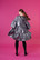 LUSH- DRESS, VIOLET JACQUARD