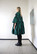 LUSH- DRESS with BOW COLLA, GREEN