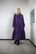 FLOWY- DRESS LONG, SININEN