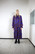 FLOWY- DRESS LONG, SININEN