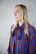 FLOWY- DRESS LONG, SININEN
