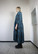 FLIRTY-DRESS long, PETROL FLOWER