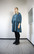 FLIRTY - DRESS PUFF-SLEEVE, PETROL FLOWER