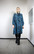 SHIRT DRESS- PETROL FLOWER