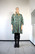 FLIRTY - DRESS PUFF-SLEEVE, SNAKE