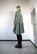 FLIRTY - DRESS PUFF-SLEEVE, SNAKE
