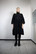 LUSH- DRESS with BOW COLLAR, BLACK PEARL