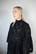 LUSH- DRESS with BOW COLLAR, BLACK PEARL
