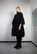 LUSH- DRESS with BOW COLLAR, BLACK PEARL
