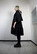 LUSH- DRESS with BOW COLLAR, BLACK PEARL