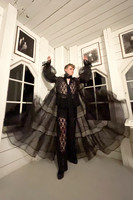 LUSH- OPERA COAT, BLACK