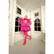 DISHY- DRESS, PINK LACE