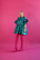 FLIRTY - DRESS, PETROL