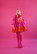 LUSH- MINI DRESS, PINK/ORANGE