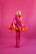 LUSH- MINI DRESS, PINK/ORANGE