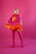 LUSH- MINI DRESS, PINK/ORANGE
