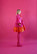 LUSH- MINI DRESS, PINK/ORANGE
