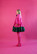 LUSH- MINI DRESS, PINK/GREEN