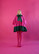 LUSH- MINI DRESS, PINK/GREEN