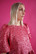 LUSH- DRESS with PUFF SLEEVES, PINK GLITTER